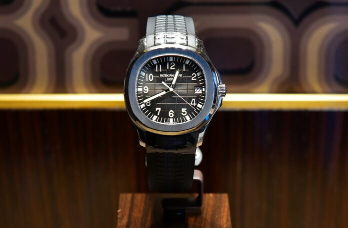 Aquanaut montre de Patek Philippe noir