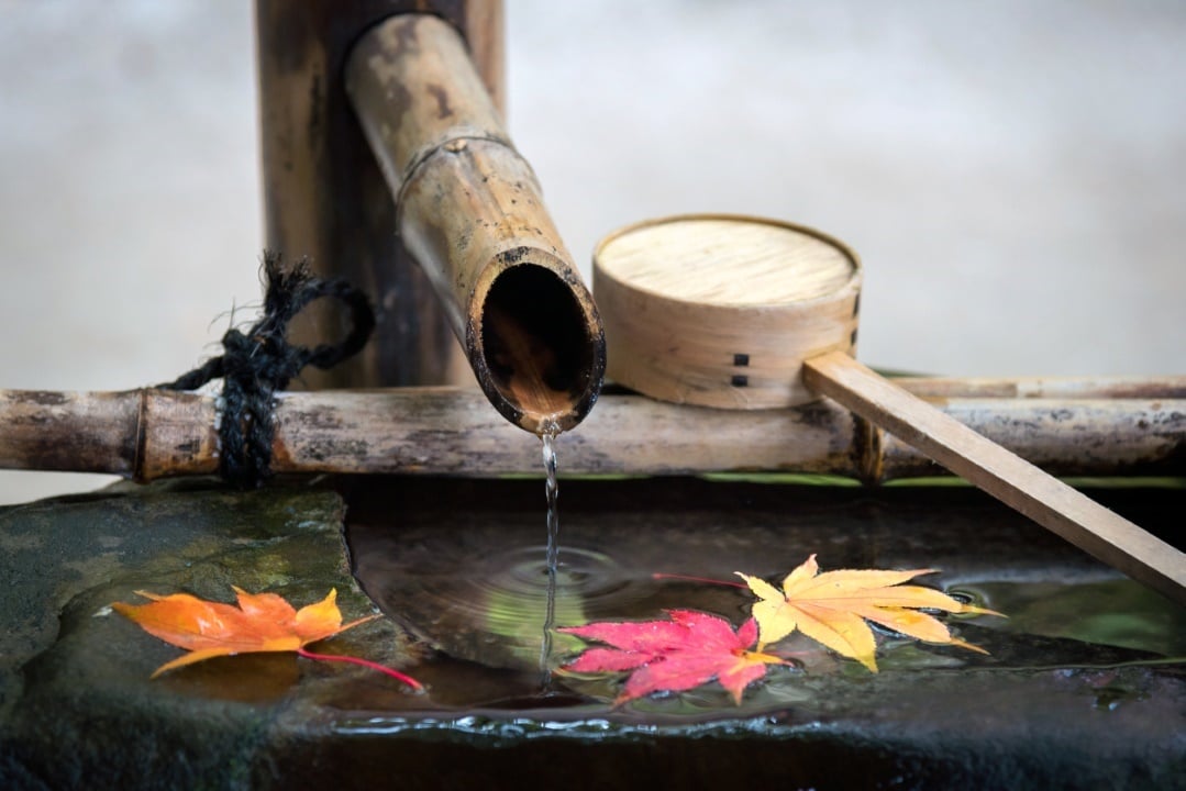 jardin zen eau fontaine