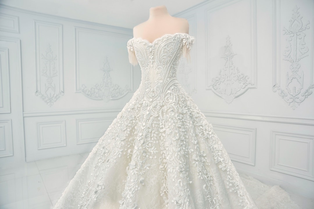 robe de mariée princesse dentelle